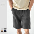 Simple Drawstring Waist Sports Shorts Men