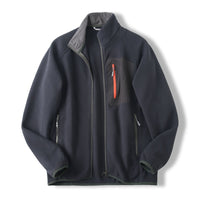 Quick Warm Quick Hot Velvet Men's Stand Collar Polar Fleece Jacket