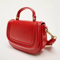 Red Mini Flip Shoulder Casual Portable Crossbody Bag