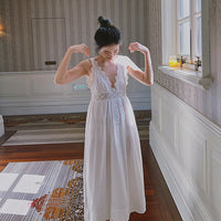 French Style Retro Goddess Sexy Beautiful Nightdress