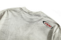 Waste Soil Letter Printing Dirty T-shirt Men