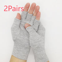 Light Gray Bamboo Charcoal Fiber Pressure Care Gloves
