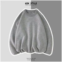 Men's Simple Solid-Color Sweaters For Autumn And Winter