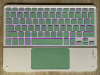 Bluetooth Keyboard With Touch For Mobile Phone Tablet Wireless Rechargeable