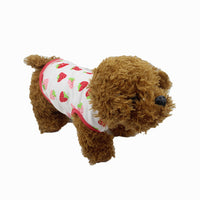 Candy-colored Pet Springsummer Thin Cotton Printed Vest