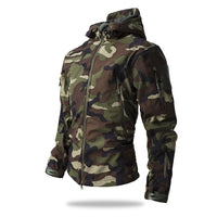 Outdoor Soft Shell Fleece Autumn And Winter Windproof, Waterproof And Breathable Warm Three-in-one Coat