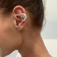 Resort-style Starfish Shell C-shaped Ear Clip