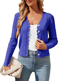 Early Autumn New Women's Knitted Cardigan Top
