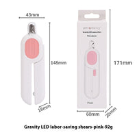 Pet LED Labor-saving Cat Nail Scissors