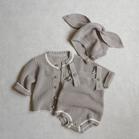 Baby Sweater Romper Children's Clothing Autumn New Newborn Sweater Onesie