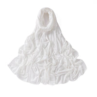 56 Colors Solid Color Modal Scarf Small Size Monochrome Jersey Veil Mercerized Cotton Scarf