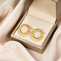 Premium Fashion Irregular Earrings, High-End Unique Niche Design, Stainless Steel Earrings Jewelry For Women