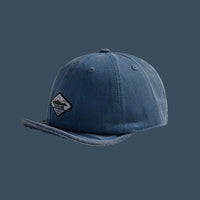 Short Brim Washed Denim Soft Hat