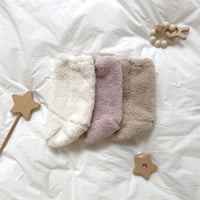 Baby Foot Covers Thickened Warm Shoe Covers Foot Protectors Baby Winter Sock Covers
