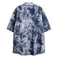 Flower Cutout Embroidered Shirt For Men