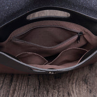 Men's Horseskin Trend Clutch File Bag