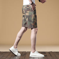 Stylish Camo Commuter Shorts For Men