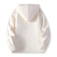 Mens Knitted Fashion Lapel Sweater Cardigan