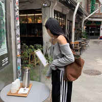 Suede Tote Bag For Women Large-capacity Underarm Or Shoulder Bag