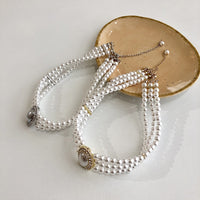 Women's Multi-layer Pearl Decorative Necklace