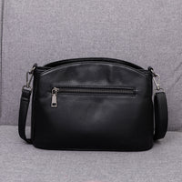 Pure Cowhide Handbag Genuine Leather Women's Simple Shoulder Crossbody Bag