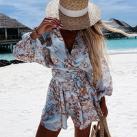 Fashion Tropical Rainforest Jumpsuit Set