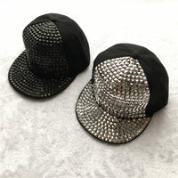 Parent-Child Children's Diamond Rivet Baseball Cap