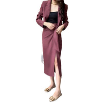 Women's Fashion Short Suit Skirt Set