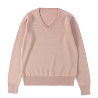 School-supplied Dark Gray Long-sleeve Knit Top