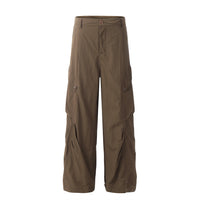 Hip Hop Big Workwear With Pocket Trousers Men's Design Sense