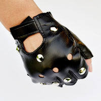 Fashion Personality Men's Gloves Rivets Are Not Mainstream