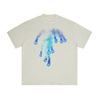 High Street All-matching Loose Casual Cotton Short Sleeve
