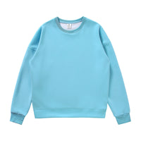 Non-gender Earth Color Round Neck Sweater