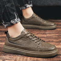 Men's Commuter Shoes Summer All Match Leather