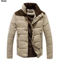 Thickened Men's Cotton Clothing Casual Jacket