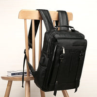 Men's Casual Backpack High School Junior High School Student Schoolbag Simple