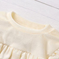 Girls' Fashion Casual Sweater Sweatpants Suit