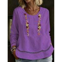 Stylish Minimalist Casual Womens Long Sleeve Top