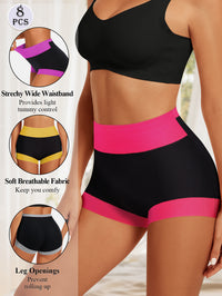 Color Matching High Waist Briefs Women's Underwear