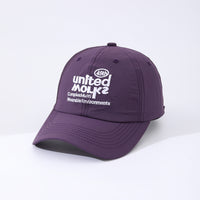 Men's Embroidered English Multi-letter 45th Adjustable Beanie Cap With Stylish And Simple Design. Suitable For Mountain Climbing, Traveling, Fishing And Hiking.