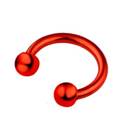 European And American Anti-allergy C- Shaped Horseshoe Ring Nose Stud