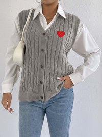 Women's Knitted Cardigan Casual Vest