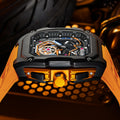 Three-Dimensional Hollow Waterproof Luminous Sports Multifunction Quartz Watch