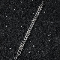 Thorn-Embroidered Hip-Hop Street-Style Stainless Steel Bracelet