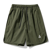 Side Hem Arc Slit Men's Summer New Fifth Pants
