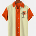 Men's Fashion Casual 3D Digital Printing Hawaiian Shirt