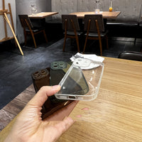 Black And Transparent Fine Pupil Pupil Mobile Phone Case