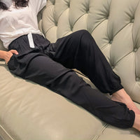 Plus-size Rayon Beach Mosquito-proof Cotton-look Pajama Pants