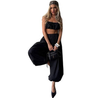 Womens Trendy Stylish Casual Wide-leg Pants