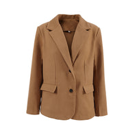 Loose Suit Woolen Coat